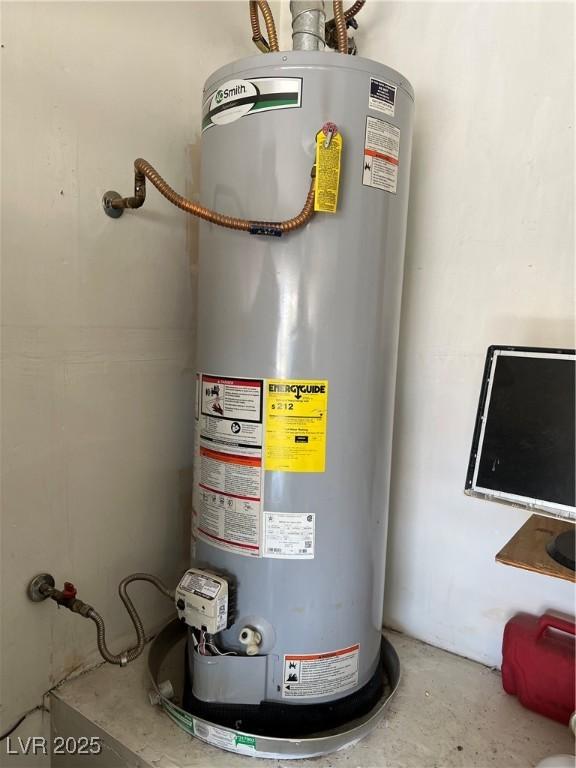 utilities with gas water heater