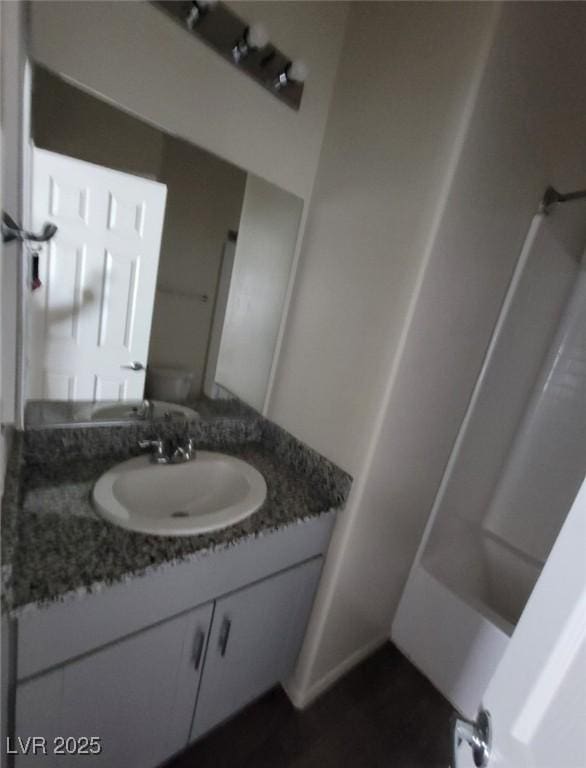 4645 Fuchsia Nights Ave Unit 103, North Las Vegas, NV 89084 - full bath with vanity and bathtub / shower combination