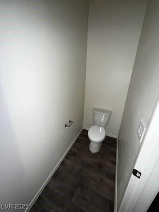 4645 Fuchsia Nights Ave Unit 103, North Las Vegas, NV 89084 - bathroom featuring toilet and wood finished floors