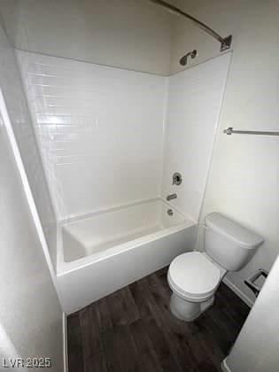 4645 Fuchsia Nights Ave Unit 103, North Las Vegas, NV 89084 - full bath with wood finished floors and washtub / shower combination