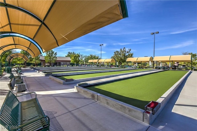 view of property's community