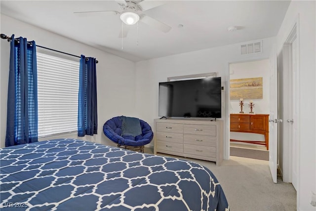 664 Foam Flower Ln, Henderson, NV 89015 - bedroom featuring carpet floors and a ceiling fan