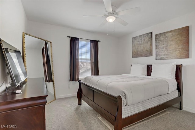 664 Foam Flower Ln, Henderson, NV 89015 - carpeted bedroom featuring baseboards and a ceiling fan