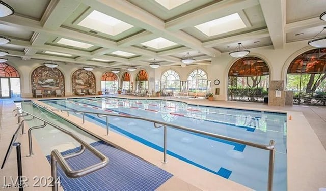 view of pool