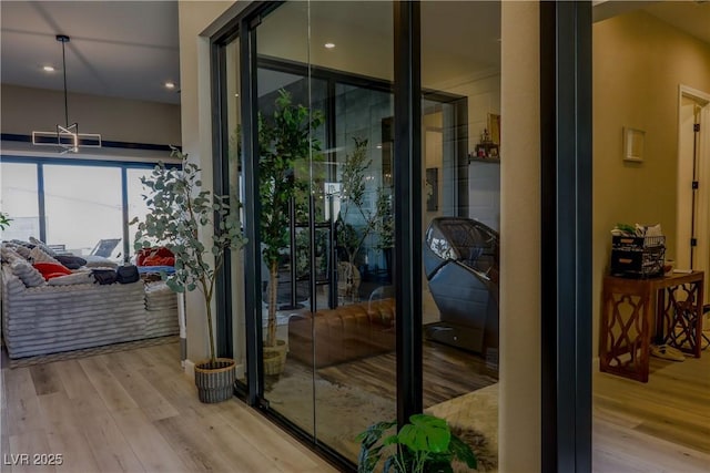 8310 W Camero Ave, Las Vegas, NV 89113 - entryway featuring wood finished floors
