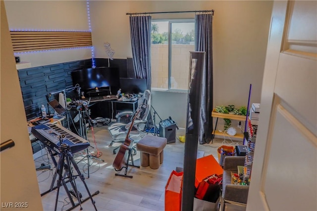 8310 W Camero Ave, Las Vegas, NV 89113 - rec room featuring wood finished floors