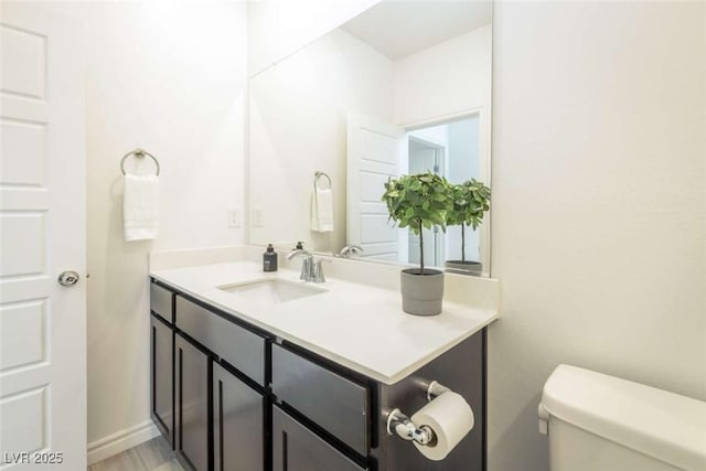 9732 Abel Cliff St, Las Vegas, NV 89143 - bathroom with toilet and vanity