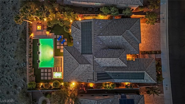 drone / aerial view