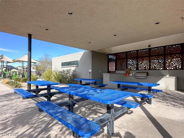 3136 Mossfield Ave, Henderson, NV 89052 - view of patio featuring outdoor dining area