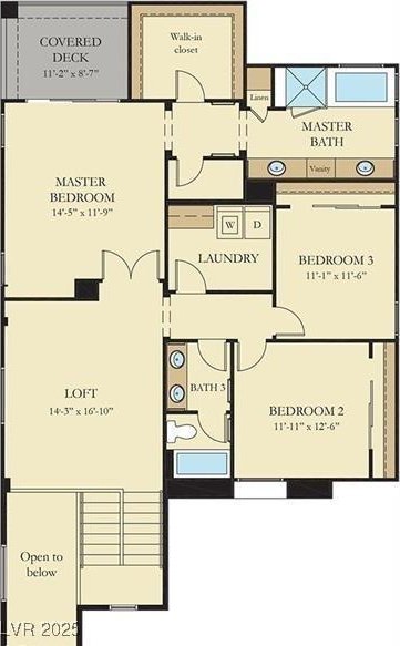 3136 Mossfield Ave, Henderson, NV 89052 - view of floor plan / room layout