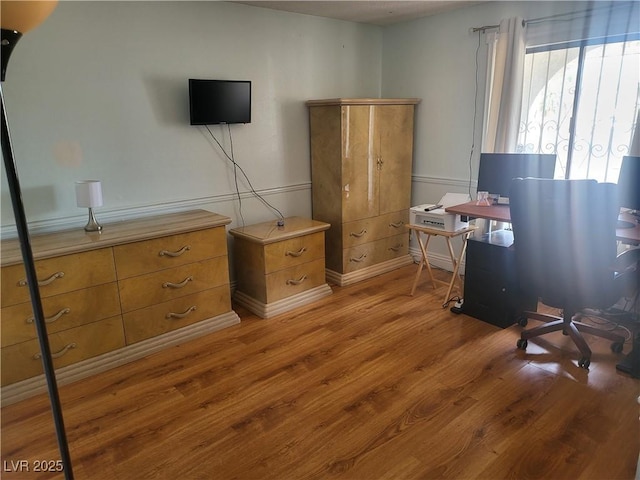 3164 Elmrock Pl, Las Vegas, NV 89121 - home office featuring wood finished floors