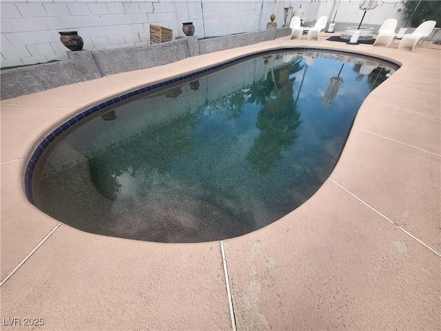 3164 Elmrock Pl, Las Vegas, NV 89121 - pool featuring a patio area