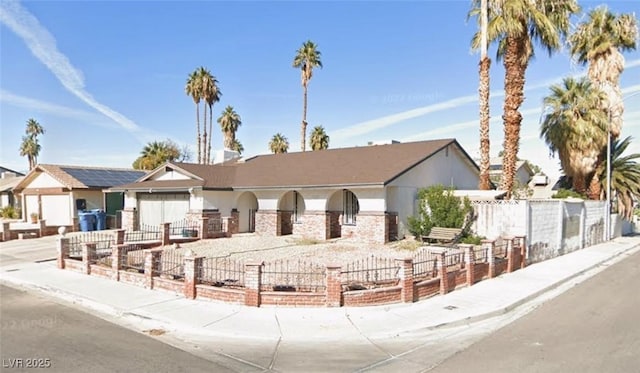 3164 Elmrock Pl, Las Vegas, NV 89121 - ranch-style home featuring fence private yard