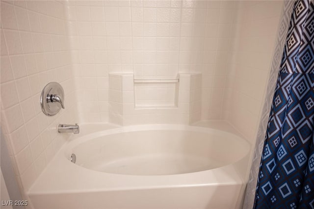 view of full bathroom