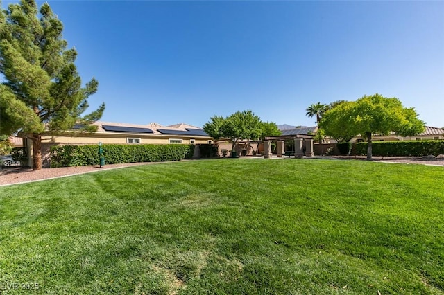 7349 Royal Melbourne Dr, Las Vegas, NV 89131 - view of yard featuring fence