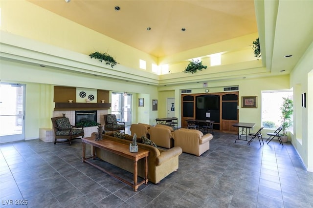 view of community lobby
