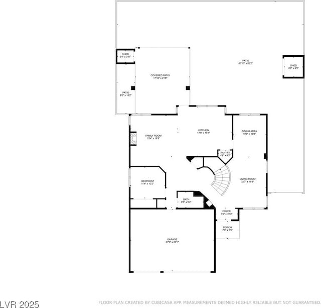 8217 Fritzen Ave, Las Vegas, NV 89131 - room layout