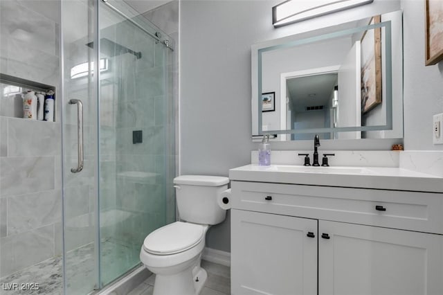 709 Jonathan Glen Way, Las Vegas, NV 89145 - full bath with vanity and a shower stall