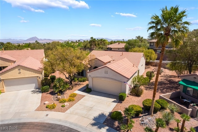 1781 Cypress Lake Ct, Henderson, NV 89012 - drone / aerial view with a mountain view