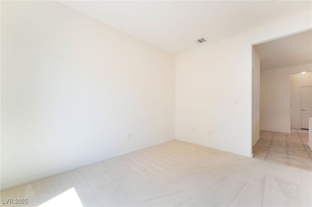 1781 Cypress Lake Ct, Henderson, NV 89012 - spare room featuring visible vents and light carpet