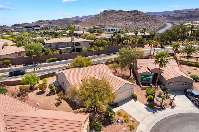 1781 Cypress Lake Ct, Henderson, NV 89012 - birds eye view of property featuring a residential view and a mountain view