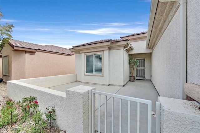 2525 Willow Wren Dr, North Las Vegas, NV 89084 - view of patio / terrace featuring fence and a gate