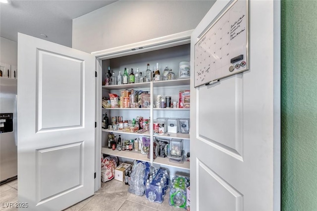 view of pantry