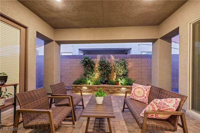 712 Webber Park St, Henderson, NV 89011 - balcony with a patio and an outdoor living space