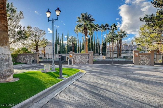 8052 Marbella Cir, Las Vegas, NV 89128 - view of gate