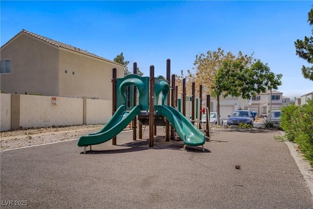 9932 Keephills St, Las Vegas, NV 89183 - community play area with fence