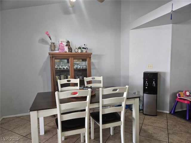 3512 Trilogy Dr, Las Vegas, NV 89108 - dining room featuring tile patterned floors and baseboards