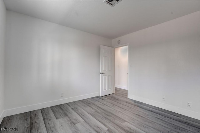 4432 Ash Ave, Las Vegas, NV 89110 - empty room featuring baseboards, visible vents, and wood finished floors