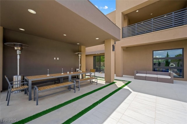 view of patio / terrace with outdoor dining space