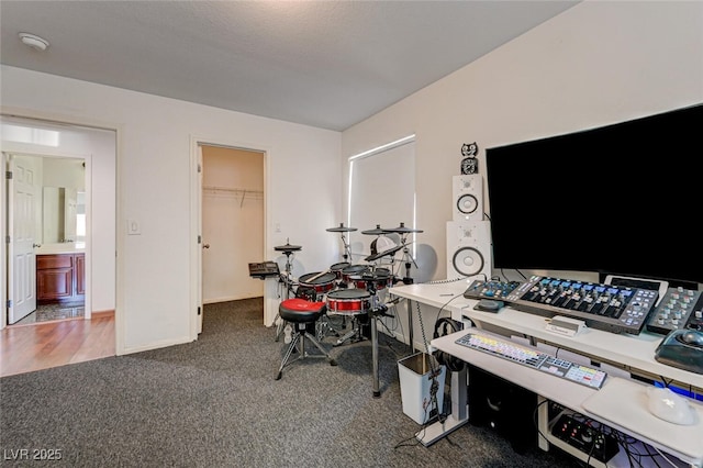 10519 Bella Camrosa Dr, Las Vegas, NV 89141 - office featuring baseboards and carpet