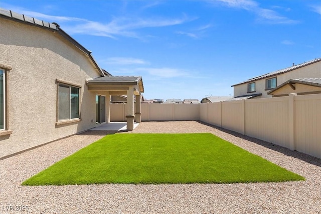 13 Deseo Ct, North Las Vegas, NV 89031 - view of yard with a patio and a fenced backyard
