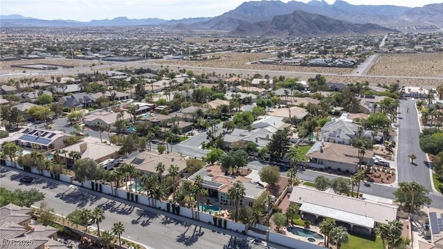 4594 Blue Mesa Way, Las Vegas, NV 89129 - bird's eye view with a residential view and a mountain view