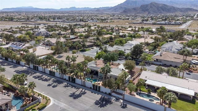 4594 Blue Mesa Way, Las Vegas, NV 89129 - bird's eye view with a residential view and a mountain view