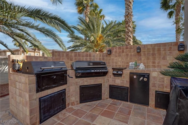 4594 Blue Mesa Way, Las Vegas, NV 89129 - view of patio / terrace featuring a grill and area for grilling