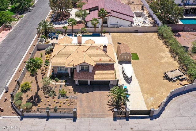 aerial view