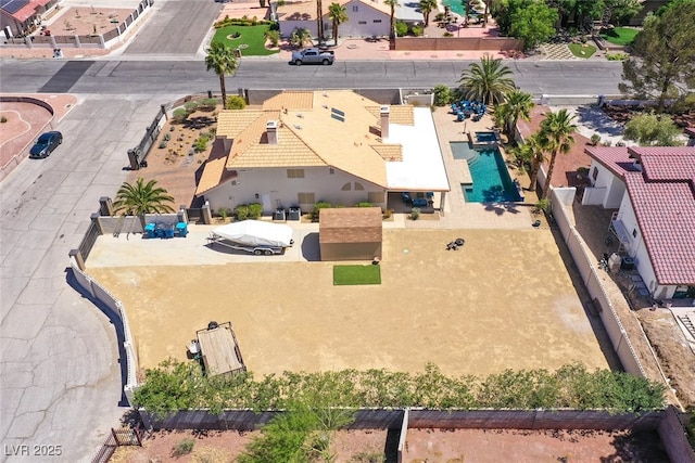 drone / aerial view