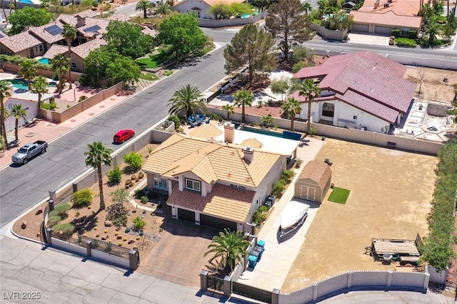 drone / aerial view