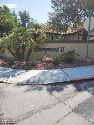 exterior space with fence
