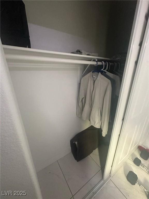 view of closet