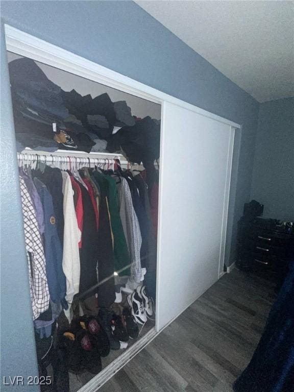 view of closet
