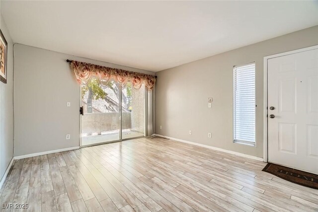 4955 Lindell Rd Unit 130, Las Vegas, NV 89118 - entrance foyer featuring light wood finished floors and baseboards