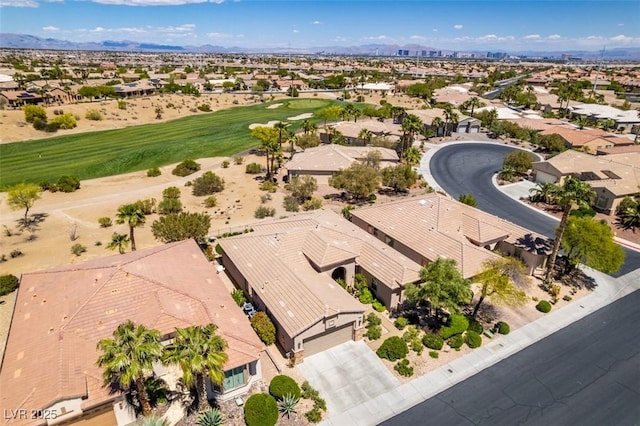 10372 Premia Pl, Las Vegas, NV 89135 - aerial view of residential area with a mountainous background