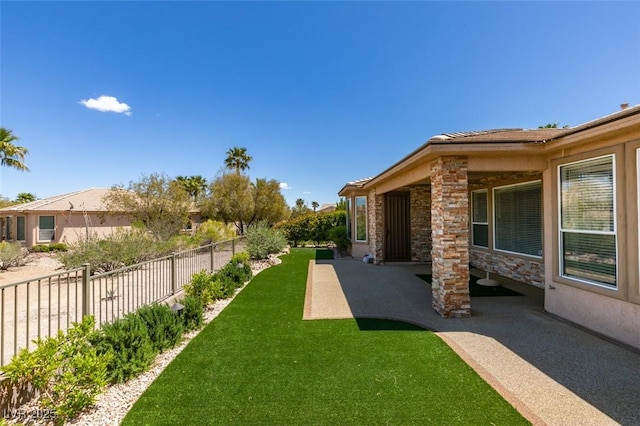 10372 Premia Pl, Las Vegas, NV 89135 - view of yard featuring a patio