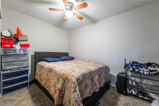 343 Tungsten St, Henderson, NV 89015 - carpeted bedroom featuring ceiling fan