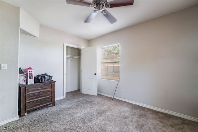 343 Tungsten St, Henderson, NV 89015 - carpeted bedroom featuring baseboards, ceiling fan, and a closet