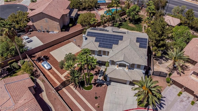 aerial view